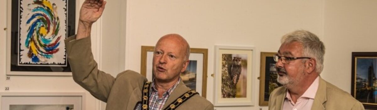 Test Valley Mayor Opens Bi-Annual Exhibition